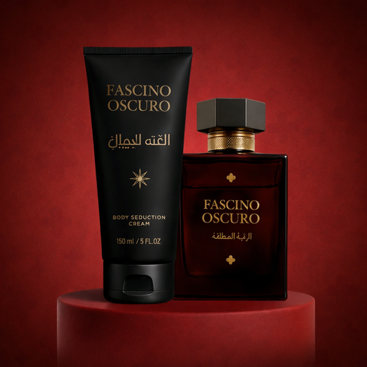 1x Fascino Oscuro 100ml + 1x Crema Idratante Fascino Oscuro – 150 ml